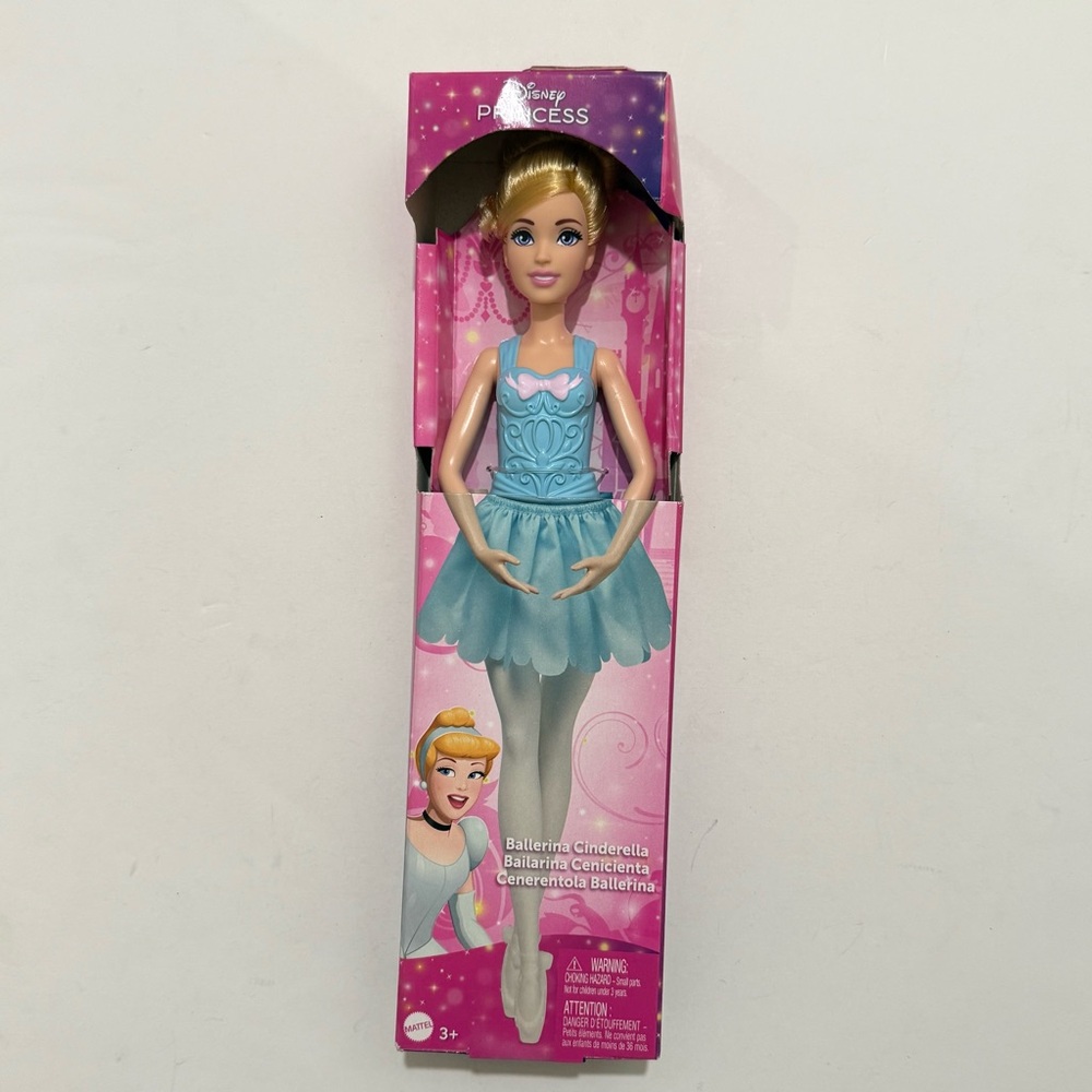 Disney Princess Ballerina Cinderella Fashion Doll